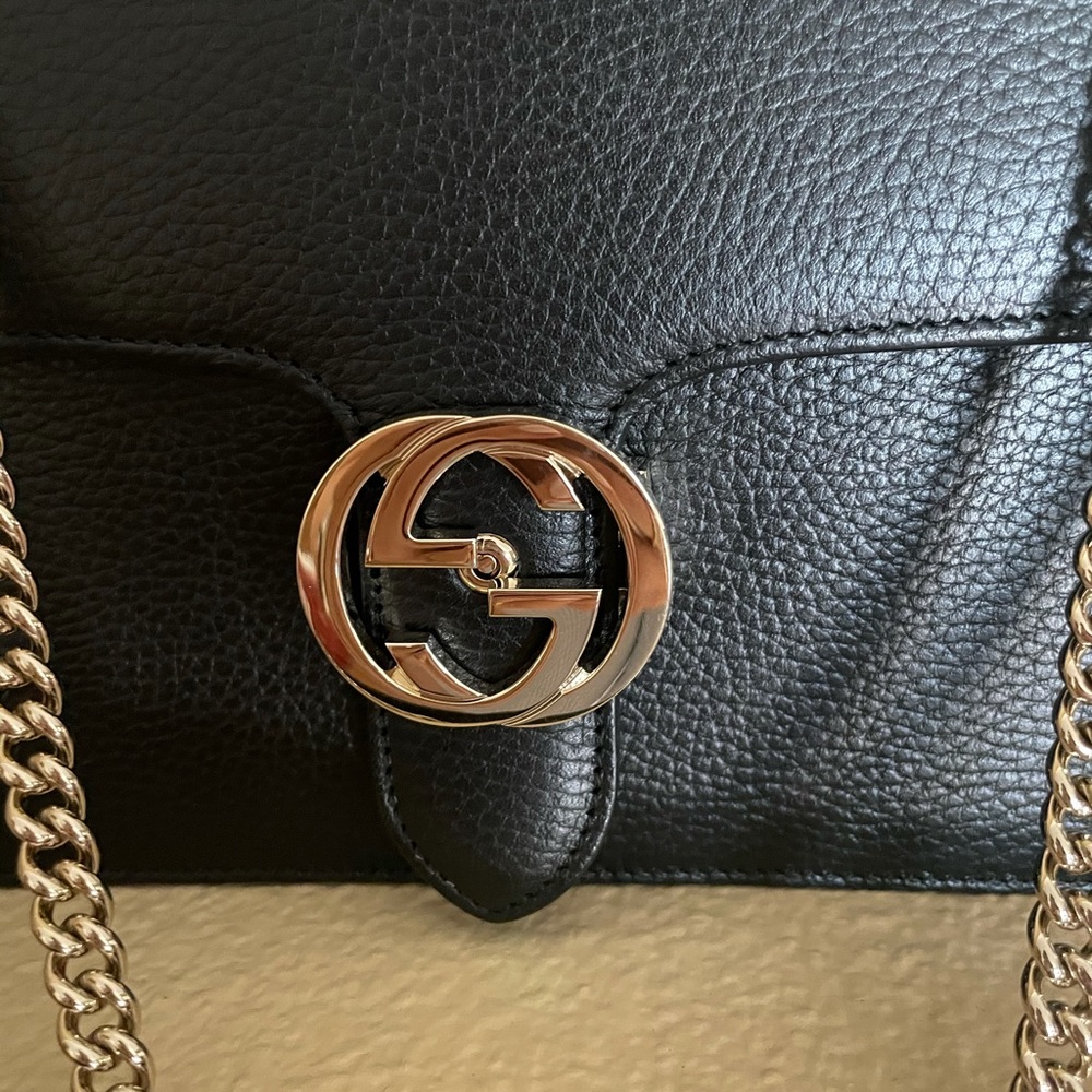 Medium Dollar Interlocking G Shoulder Bag - image 4